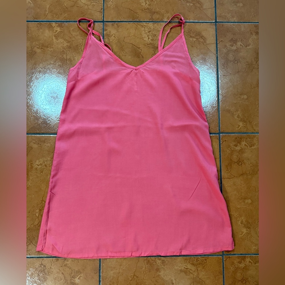 Free People Vibrant Pink Top